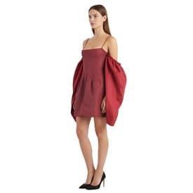 Laquan Smith Burgundy Corset Mini Dress — image 8