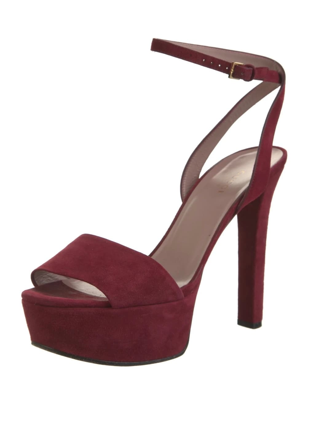 Gucci Leila Suede Platform Sandal