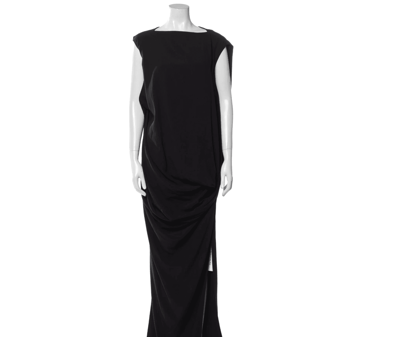 Rick Owens Bateau Neckline Long Dress