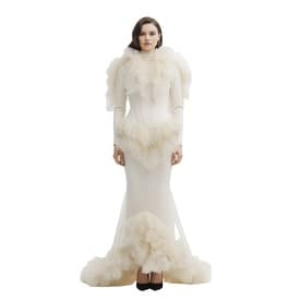 Maticevski Formidable Ruffled Tulle Gown — image 2