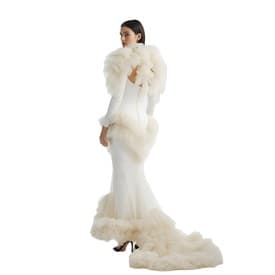 Maticevski Formidable Ruffled Tulle Gown — image 5