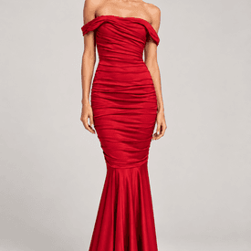 Vintage Dolce & Gabbana Ruched Bustier Dress — image 3