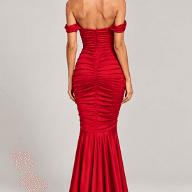 Vintage Dolce & Gabbana Ruched Bustier Dress — image 4