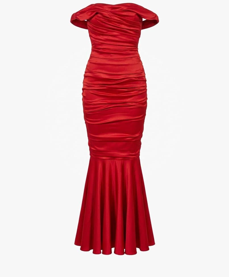 Vintage Dolce & Gabbana Ruched Bustier Dress