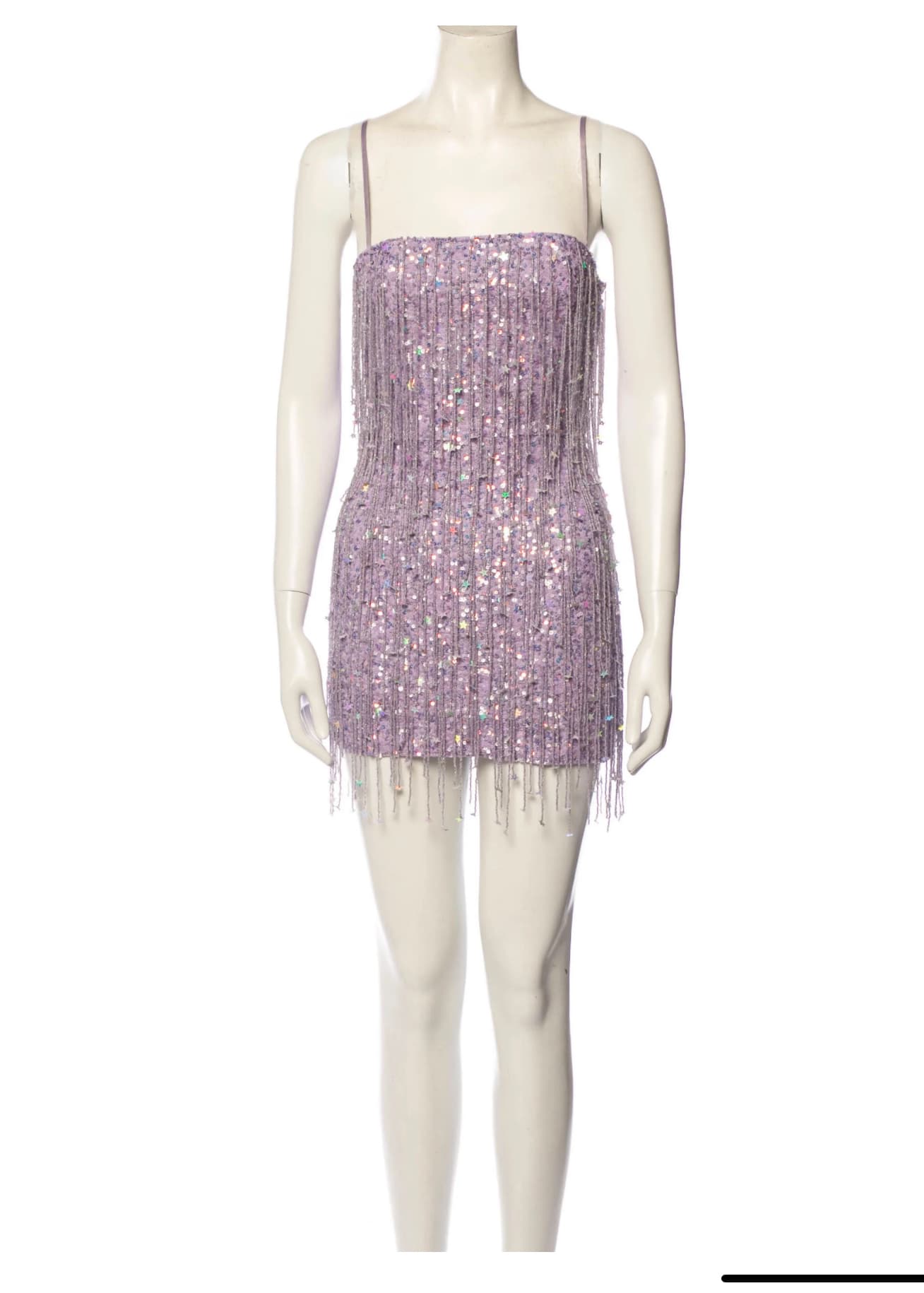 Retrofête Square Neckline Mini Dress
