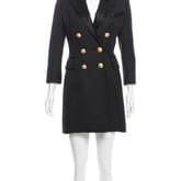 Balmain Tweed Double-breasted Dress — image 1