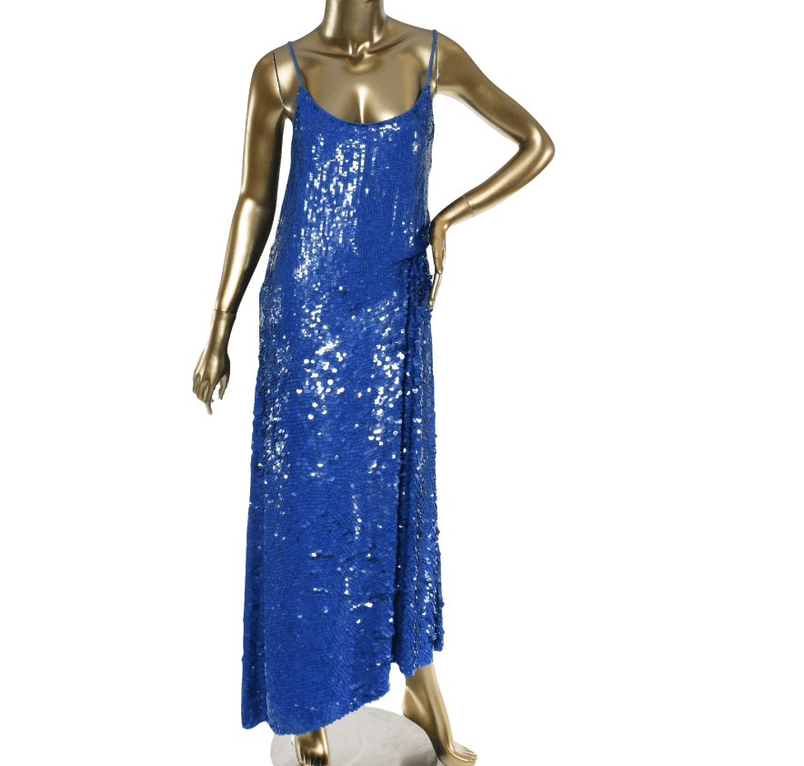 Emilio Pucci Blue Sequin Dress