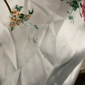 Alex Perry Corseted Floral Mini Dress With Train — image 3