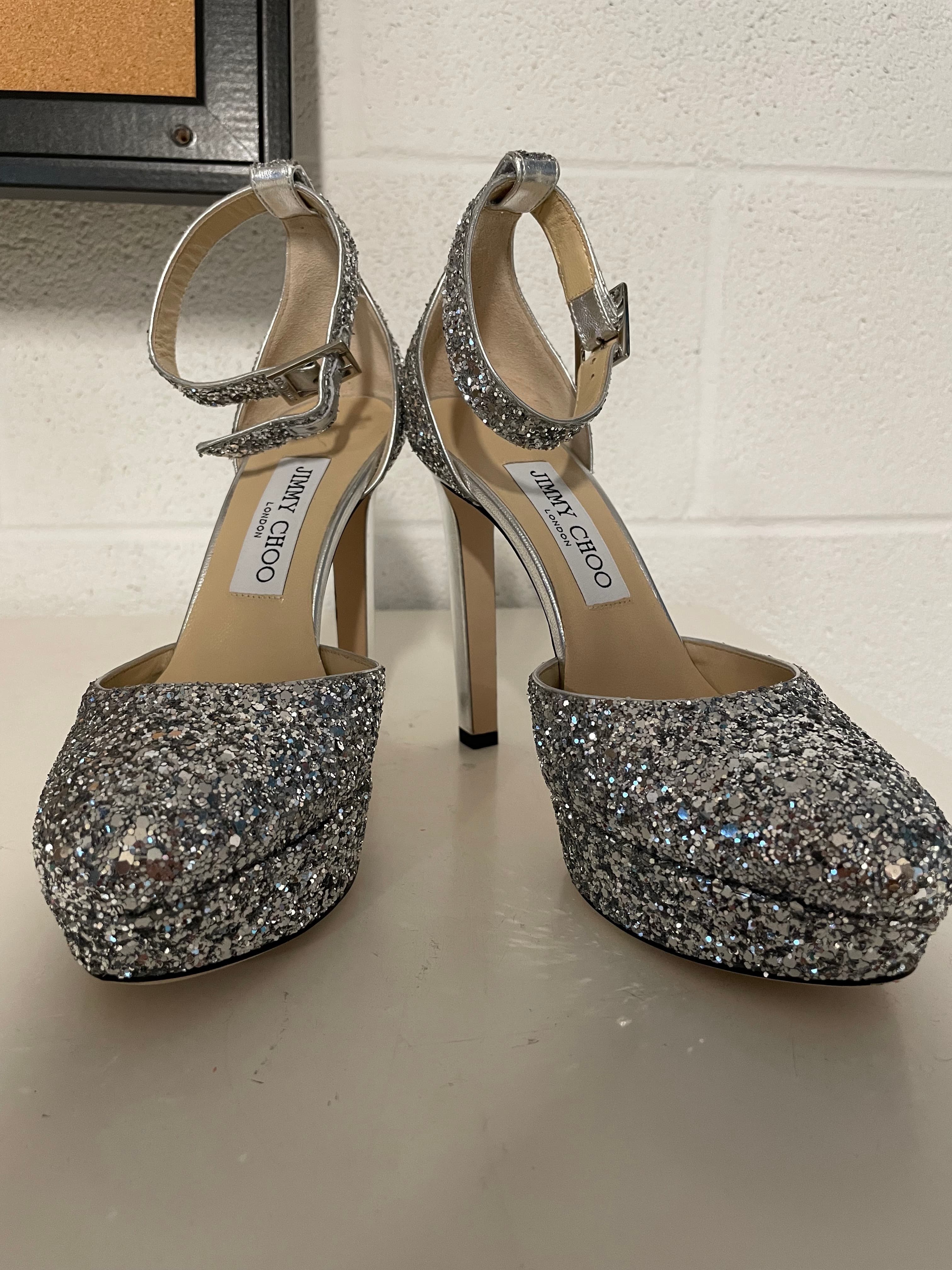 Jimmy Choo Metallic Pumps