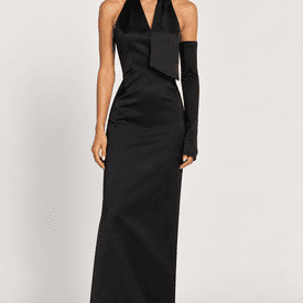 Tom Ford Asymmetric Halter Cutout Maxi Dress — image 2