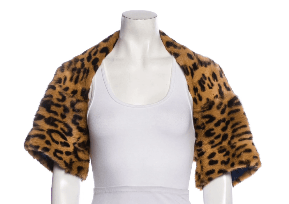 Dolce & Gabbana Animal Print Bolero