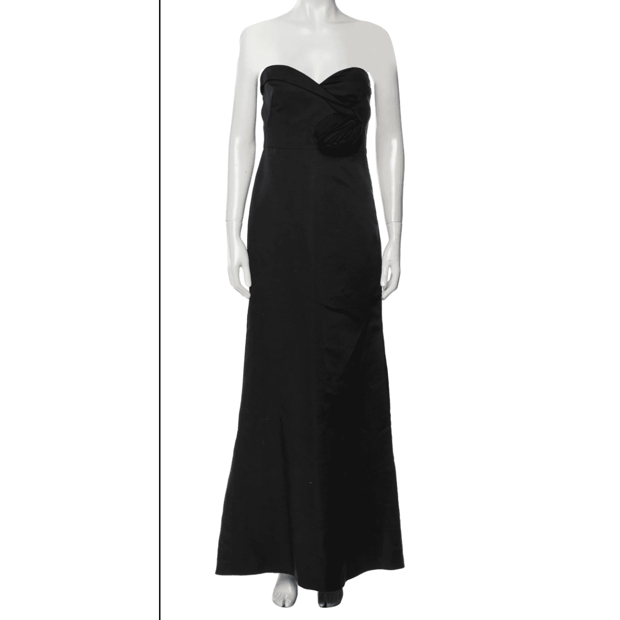 Valentino Strapless Gown With Flower Detail