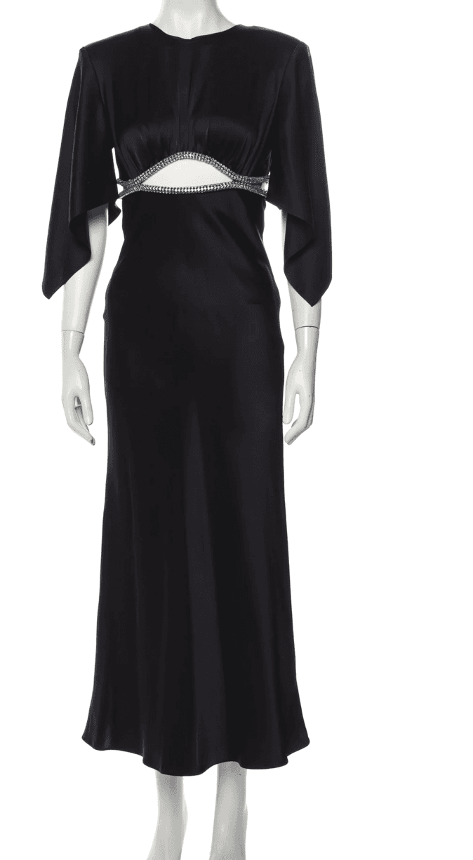 David Koma Embellished Cut Out Dress