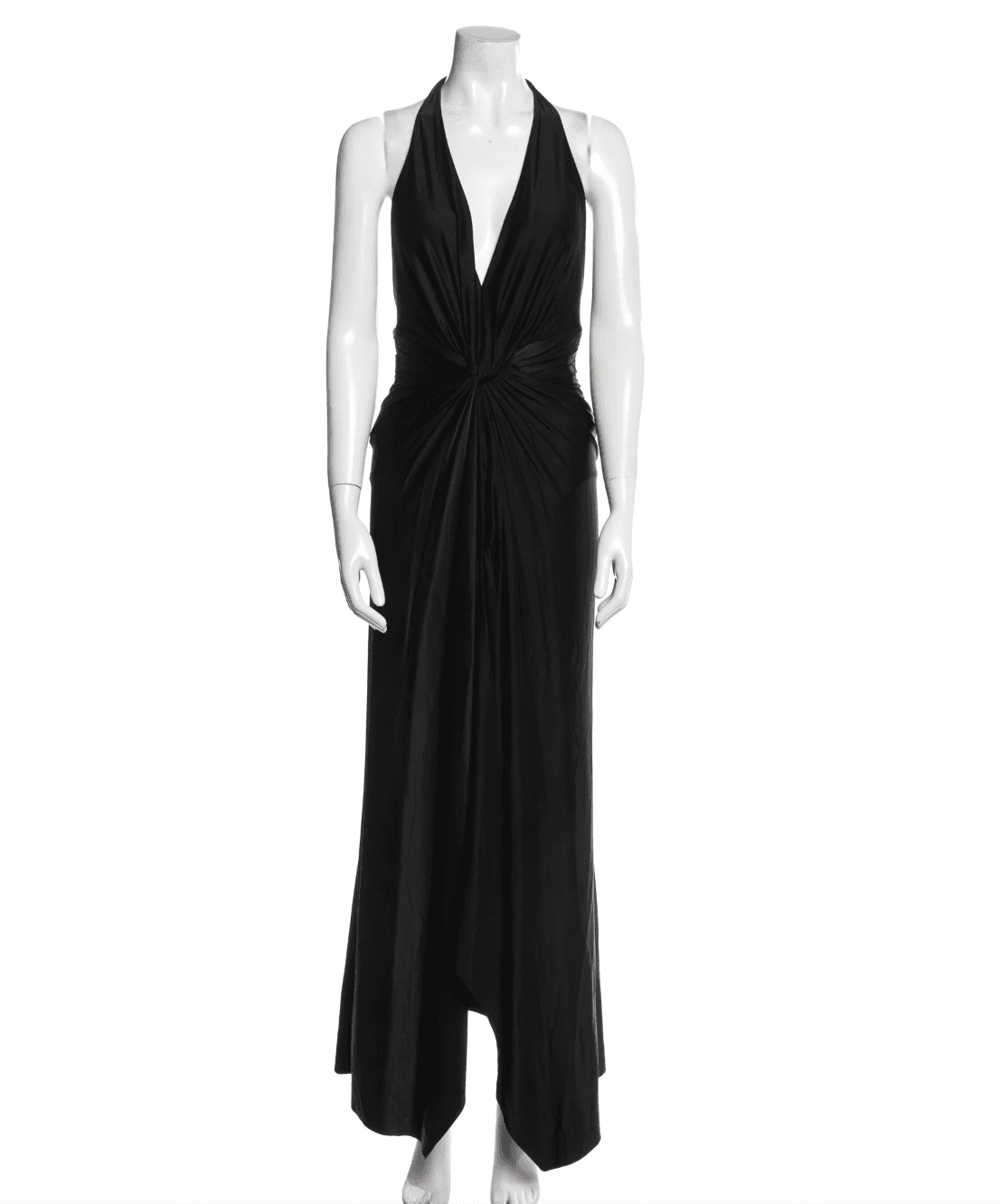 Alexandre Vauthier Plunge Neckline Gown