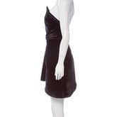 Brandon Maxwell Velvet Mini Dress — image 2