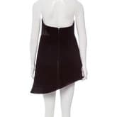 Brandon Maxwell Velvet Mini Dress — image 3