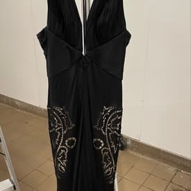 Roberto Cavalli V-neck Gown Black — image 1