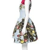 Carolina Herrera Floral Jacquard A-line Dress — image 2