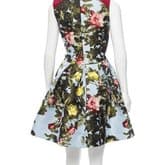 Carolina Herrera Floral Jacquard A-line Dress — image 3