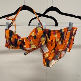 Dsquared Printed Sequin Bra And Brief Set — image 1