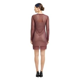 Stella Mccartney Netted Sheer Crystal Embellished Dress — image 5