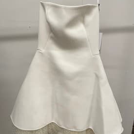 Maticevski Strapless Dress With Polka Dot Mesh Detail — image 1