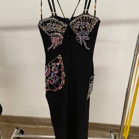 Versace Embellished Maxi Dress — image 1