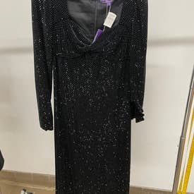 Ralph Lauren Sweetheart Neckline Dress With Rhinestones — image 1