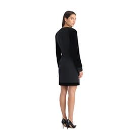 Vintage Gianni Versace Velvet Bodice Dress With Detailed Buttons — image 5