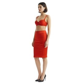 Vintage Jean Paul Gaultier X La Perla Collection Skirt & Bra Set — image 4
