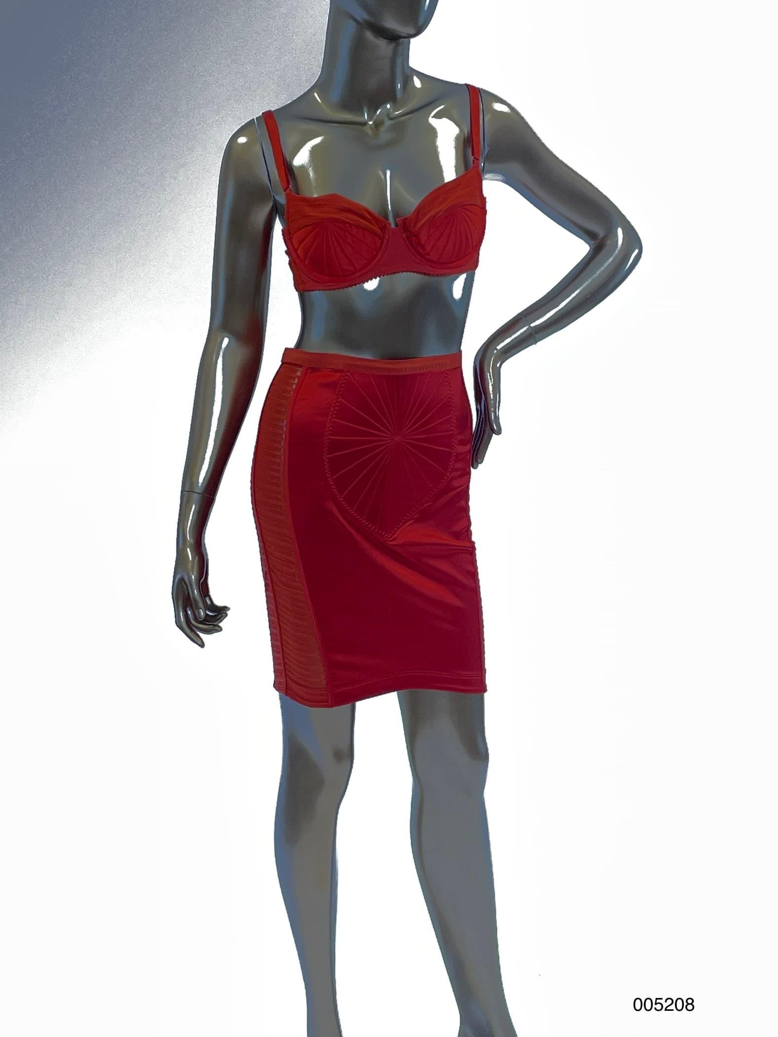 Vintage Jean Paul Gaultier X La Perla Collection Skirt & Bra Set