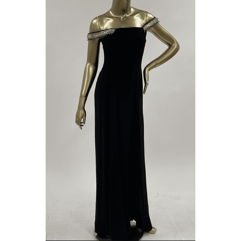 Givenchy Embellished Strap Long Gown