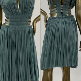 Alaia V- Neck Cut Out Dress — image 1