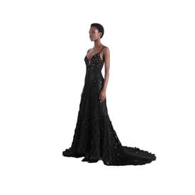 Dsquared² Beaded Sheer Rabbit Fur Gown — image 7