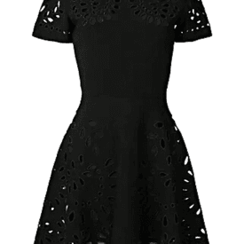 Valentino Eyelet Knit Dress — image 1