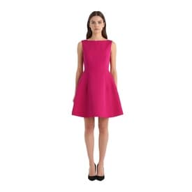 Brandon Maxwell Silk Faille Mini Dress — image 2