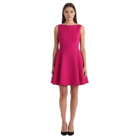 Brandon Maxwell Silk Faille Mini Dress — image 3