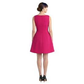 Brandon Maxwell Silk Faille Mini Dress — image 5