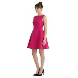 Brandon Maxwell Silk Faille Mini Dress — image 7