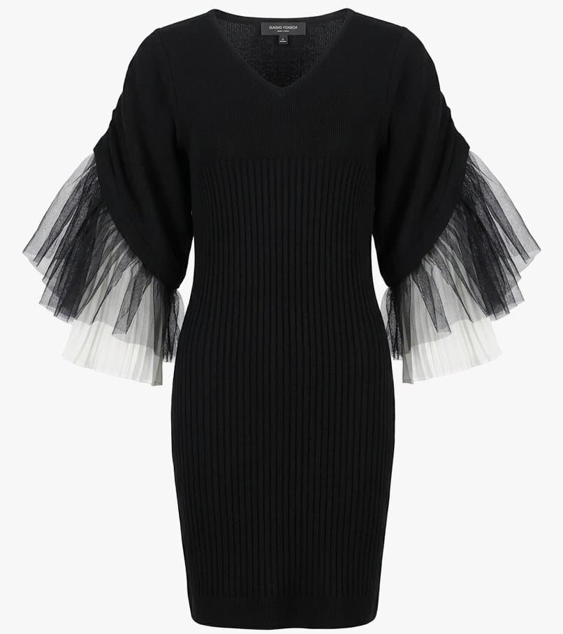 Chanel Layered Knit Dress
