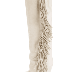 Isabel Marant Cream Fringe Boots — image 1
