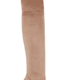 Jean-michel Cazabat Suede Over The Knee Peeptoe Boots — image 1