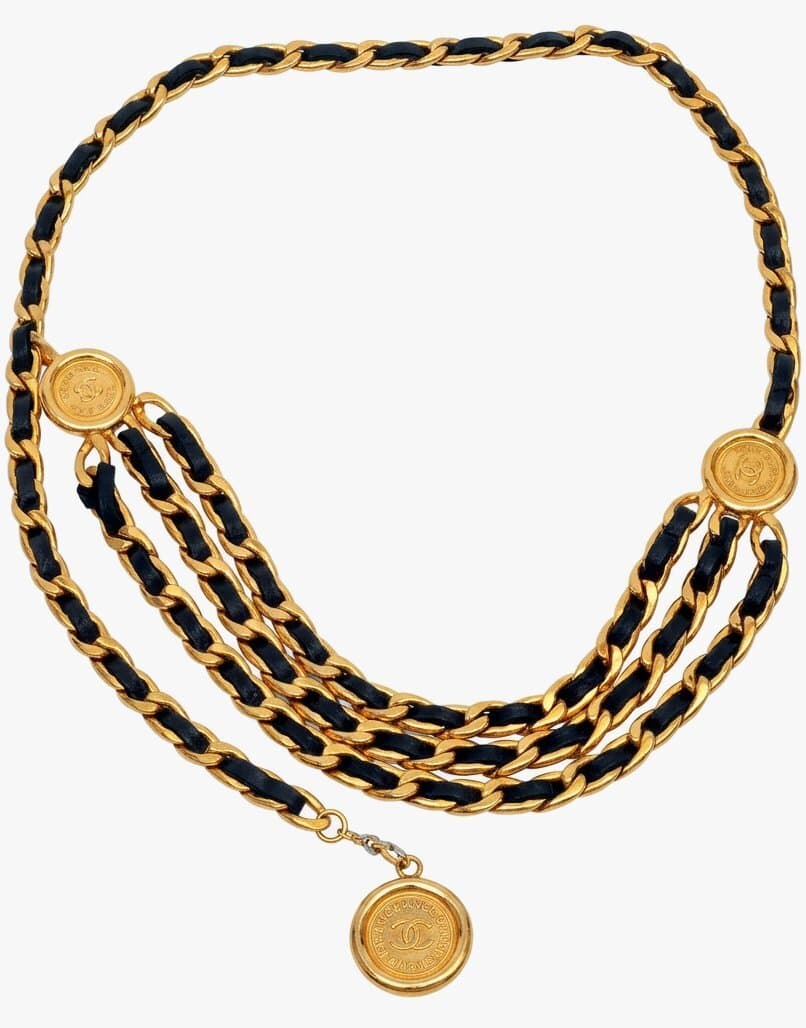 Chanel Paris 31 Rue De Cambon Belt Necklace