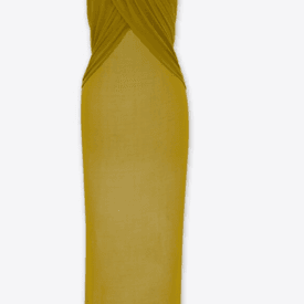 Saint Laurent Hooded Dress In Crepe Jersey — image 2