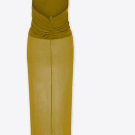 Saint Laurent Hooded Dress In Crepe Jersey — image 3