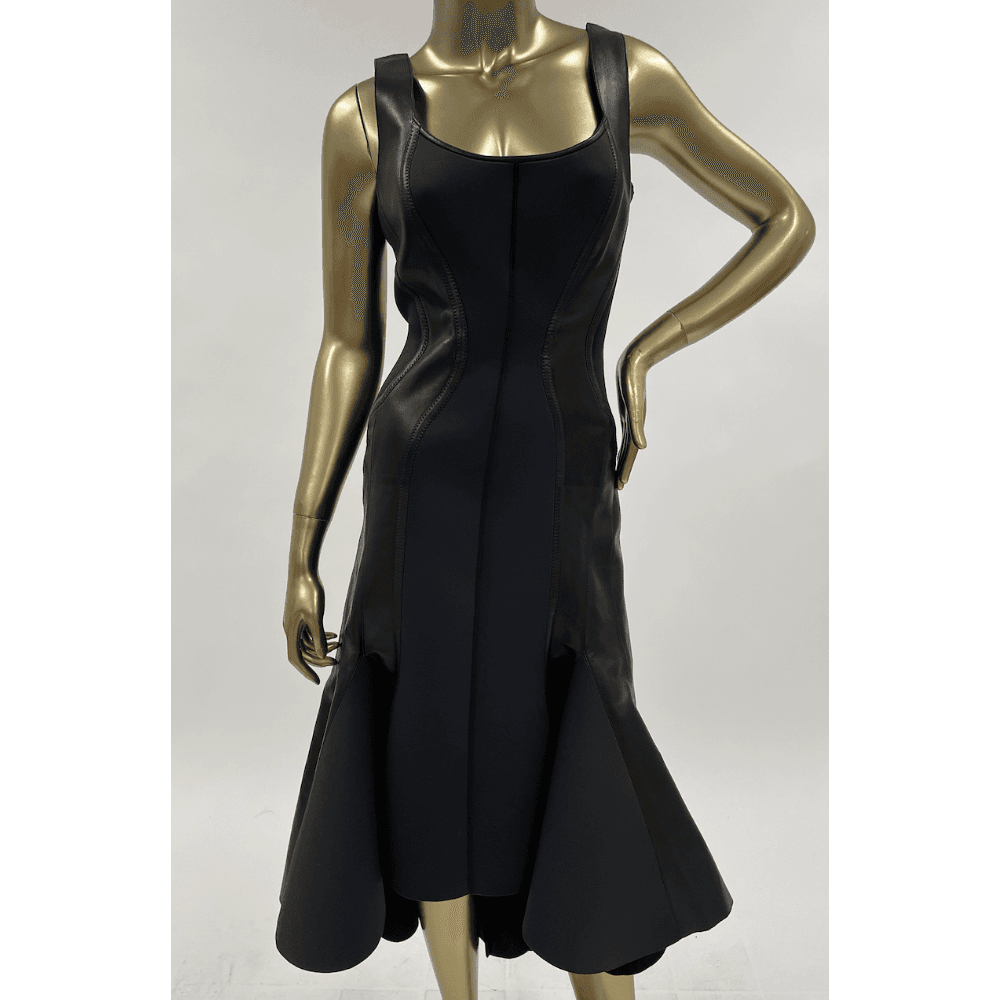 Alexander Mcqueen Black Dress
