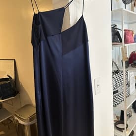 Dion Lee Navy Silk Slip Dress 6 — image 1