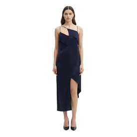 Dion Lee Navy Silk Slip Dress 6 — image 3