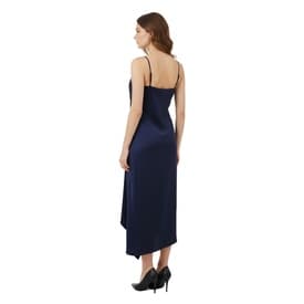 Dion Lee Navy Silk Slip Dress 6 — image 5