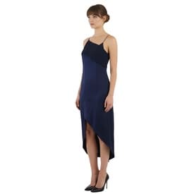 Dion Lee Navy Silk Slip Dress 6 — image 6